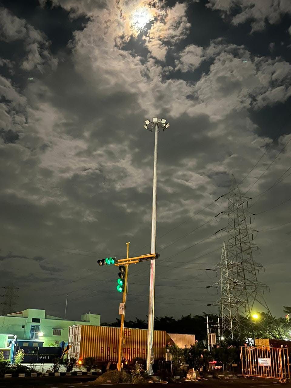 High Mast Lighting Pole